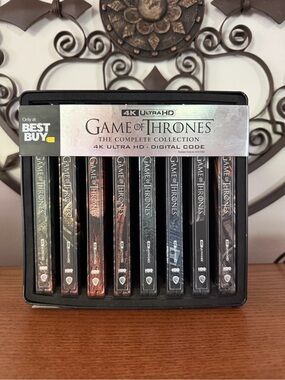 Game of Thrones The Complete Collection Series 4K Ultra HD Steelbook Set READ